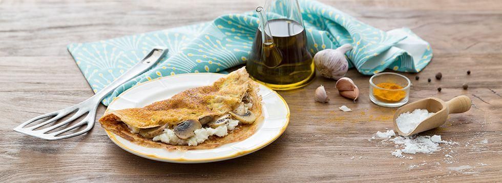 Crêpes salate light