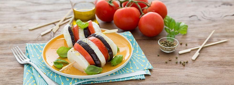 Caprese di melanzane