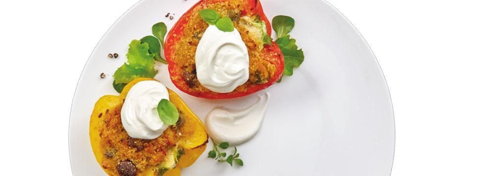 Peperoni ripieni con mascarpone cremoso galbani