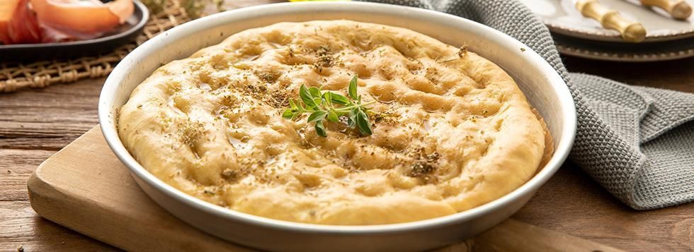 Focaccia con lievito madre