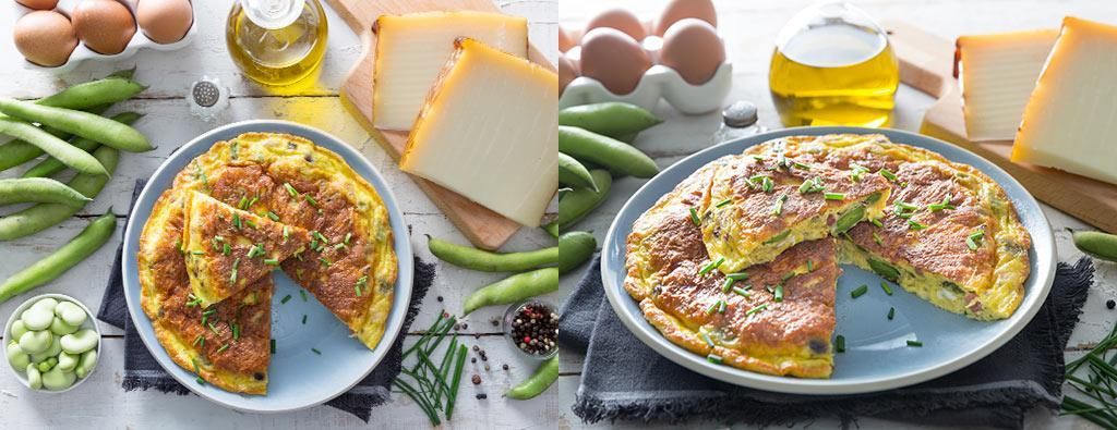 Frittata di fave