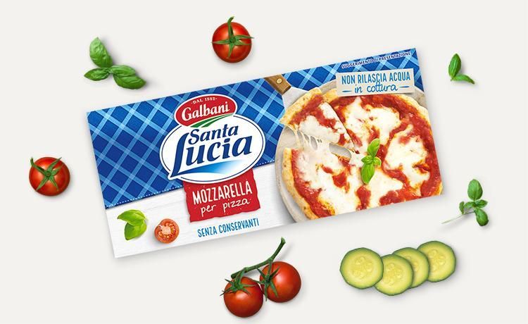 Mozzarella per pizza santa lucia 400 gr – Supermercato a Domicilio