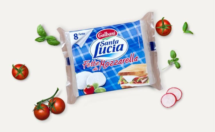 Santa Lucia Fette alla Mozzarella