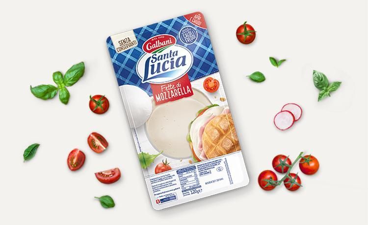 Santa Lucia Fette di Mozzarella