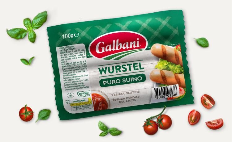 Wurstel puro suino