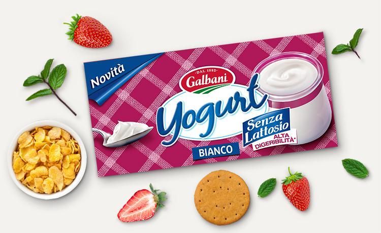 Yogurt Senza Lattosio - Yogurt ad Alta Digeribilità, Bianco e Cremoso