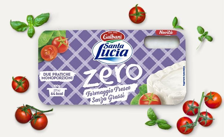 Zero il Formaggio Fresco Senza Grassi Santa Lucia