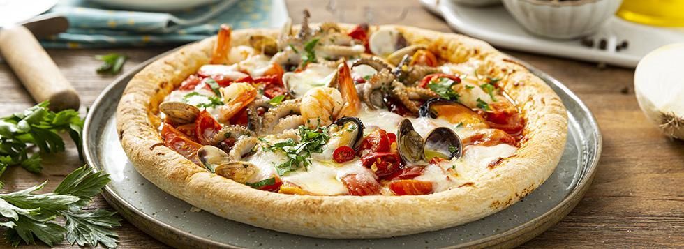 Pizza ai frutti di mare