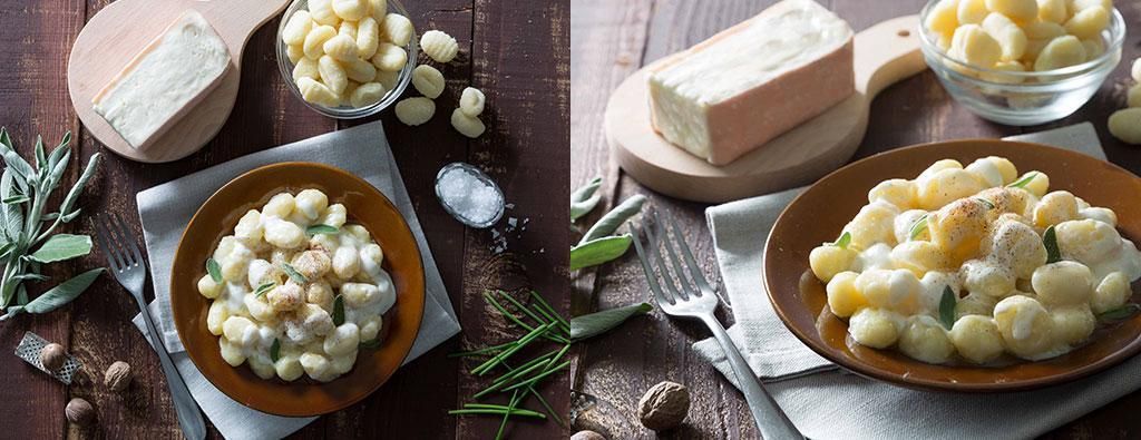 Gnocchi con taleggio