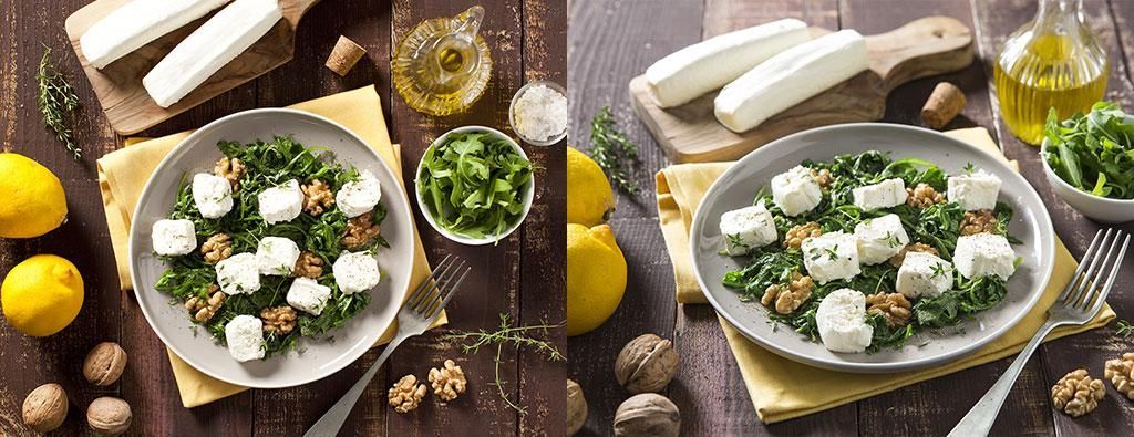 Insalata con caprino