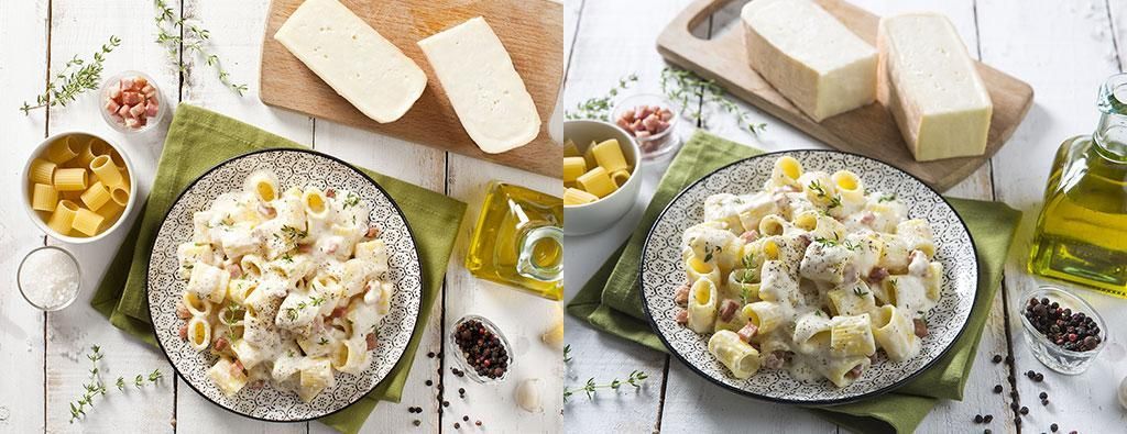 pasta taleggio pancetta