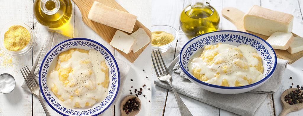 Polenta con taleggio