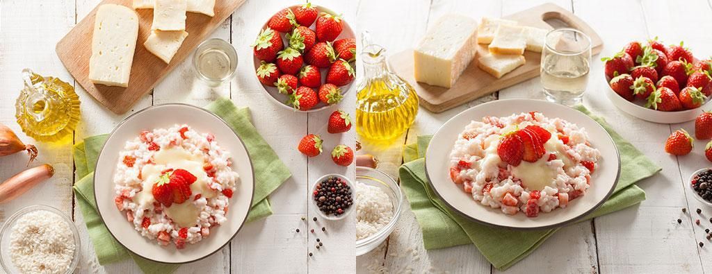 Risotto alle fragole