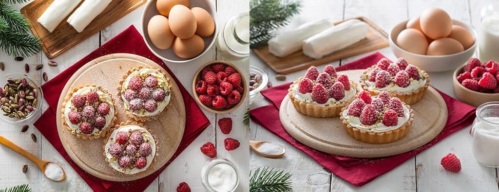 Tartelletta mousse caprino