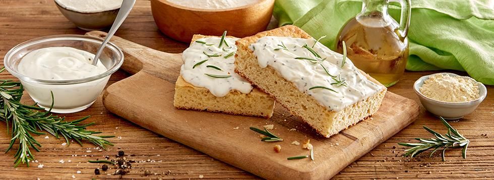 Focaccia senza glutine