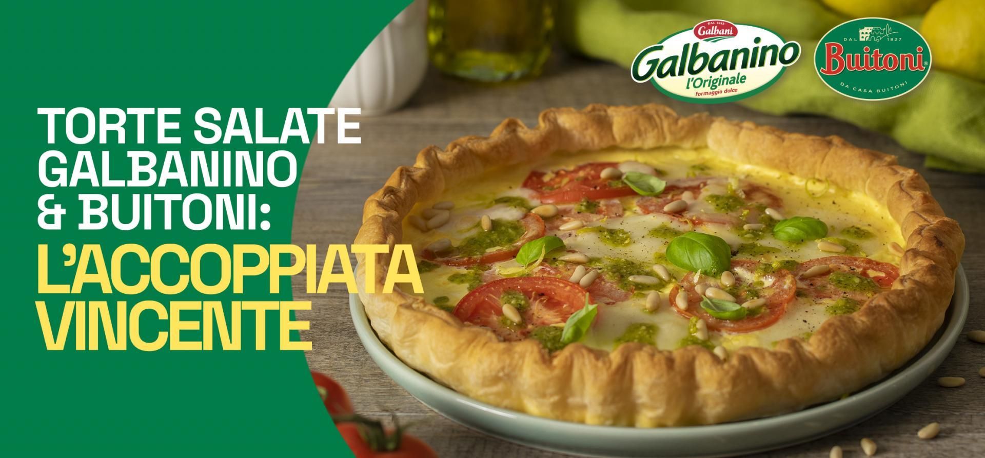 Torte Salate con Galbanino & Buitoni: l’accoppiata vincente!