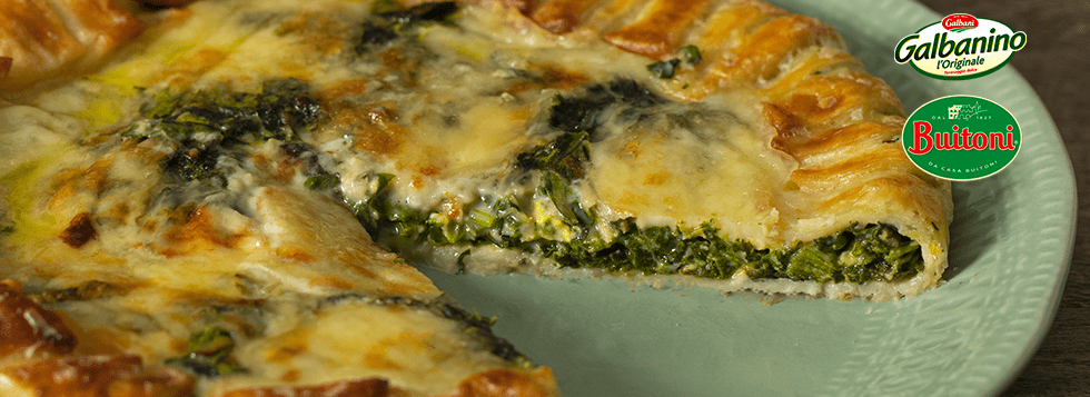 Torta salata con erbette