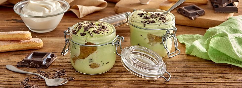 Tiramisù al tè matcha