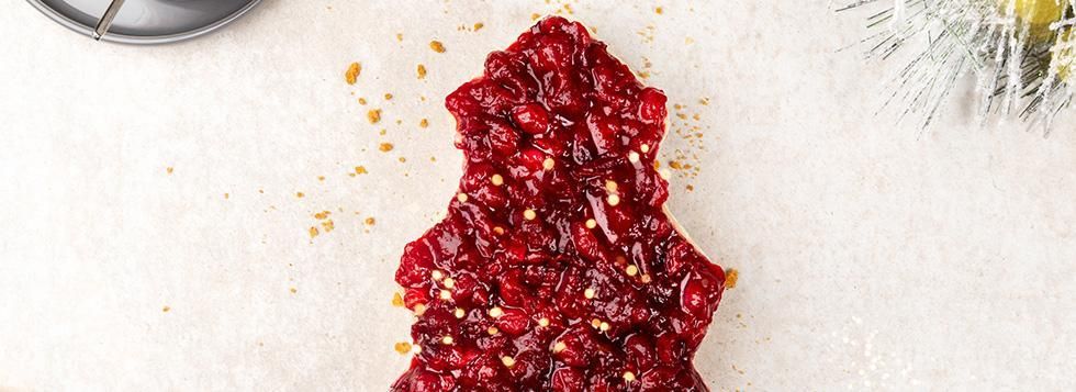 Cheesecake albero di Natale