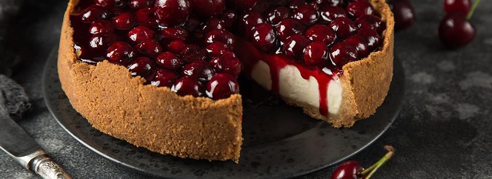 Cheesecake all'amarena