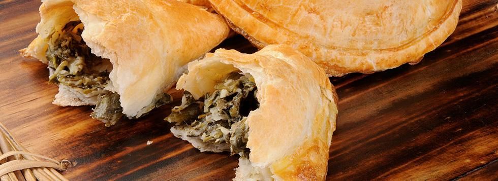 Calzone con la scarola