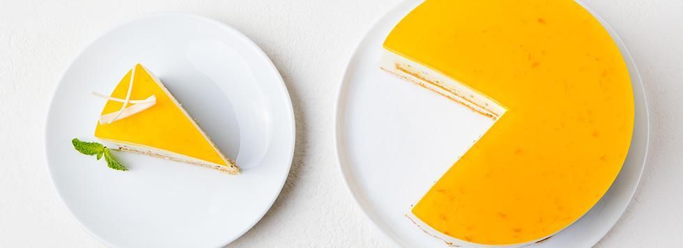 Cheesecake al melone cantalupo