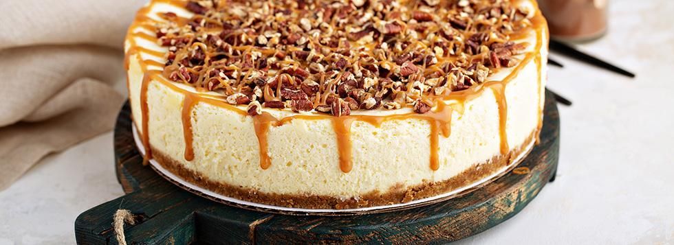 Cheesecake con frutta secca
