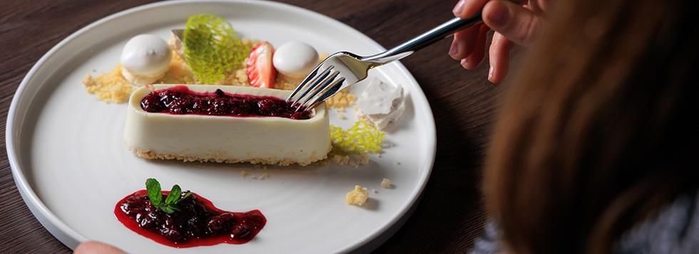 Gourmet cheesecake