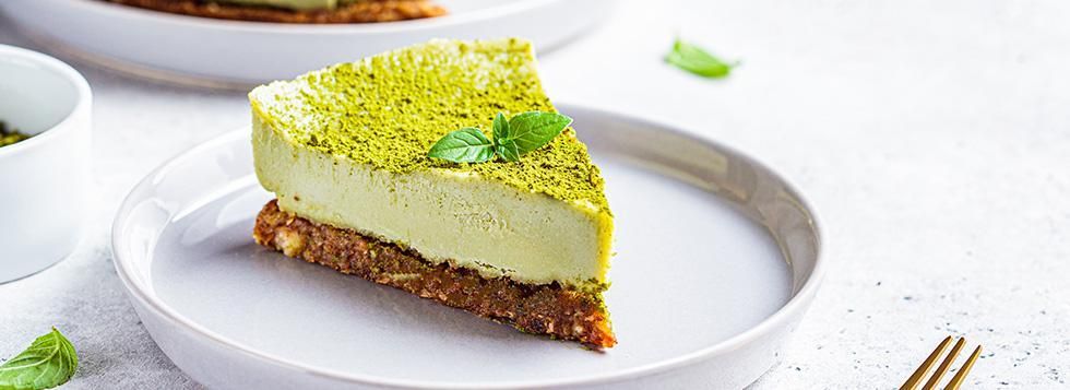 Chesecake alla menta fresca