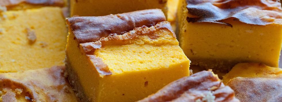 Mini cheesecake alla zucca