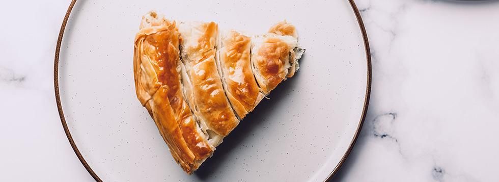 Cheesecake con pasta fillo