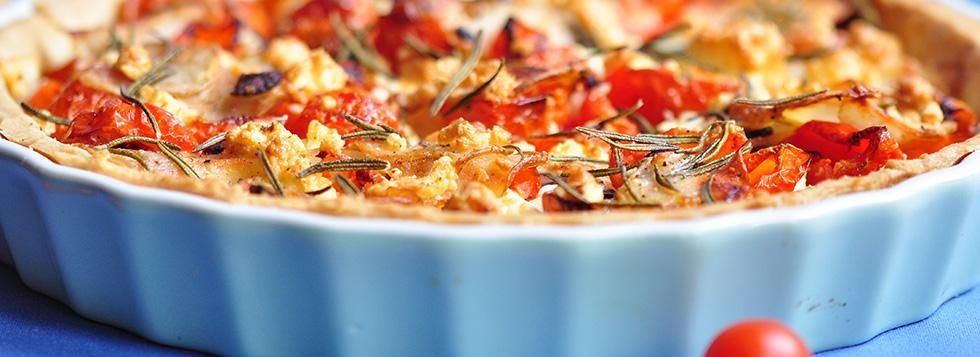 Torta salata con tonno e peperoni
