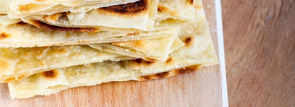 Piadina sfogliata all'olio