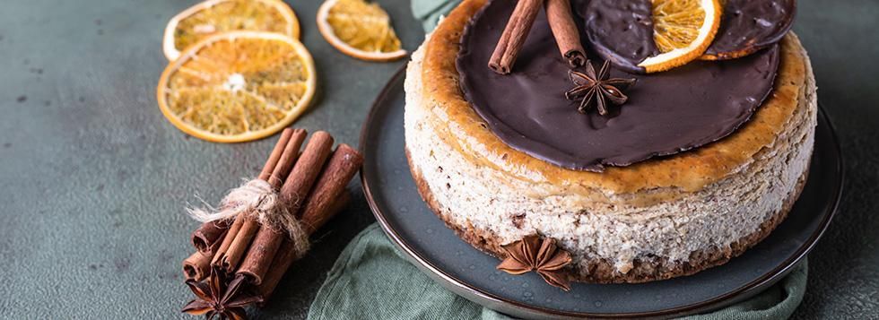 Cheesecake speziata