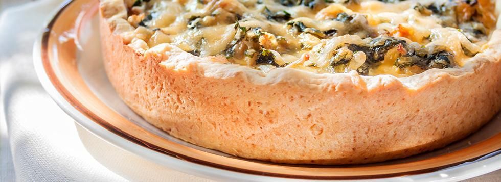Torta salata con pollo e patate