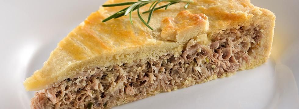Torta salata con tonno Torta salata con tonno