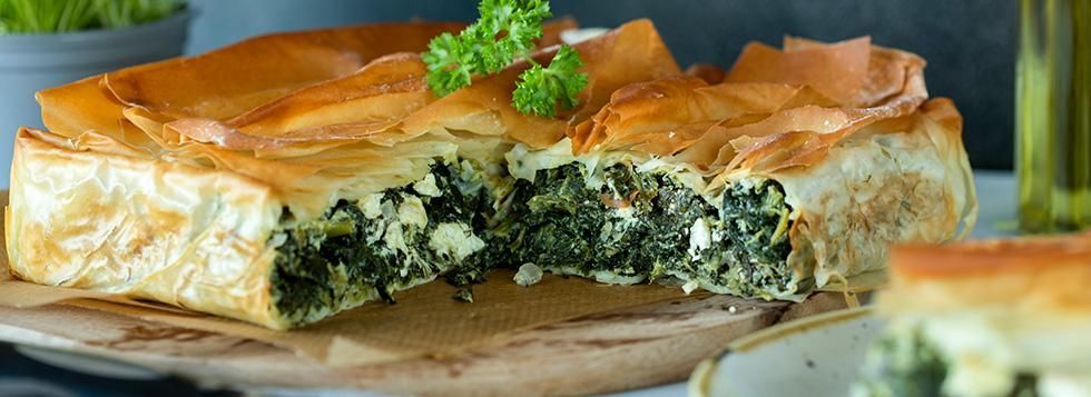 Torta salata alle erbette e ricotta Torta salata alle erbette e ricotta