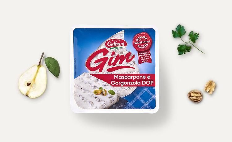 GIM mascarpone e Gorgonzola D.O.P 150g 