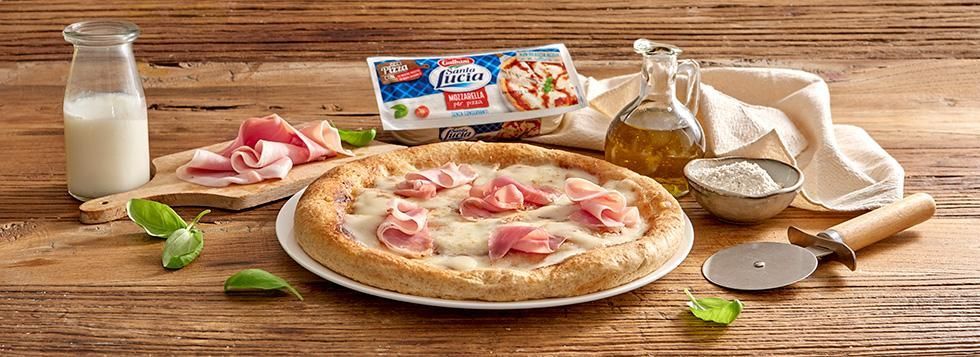Pizza con farina di farro