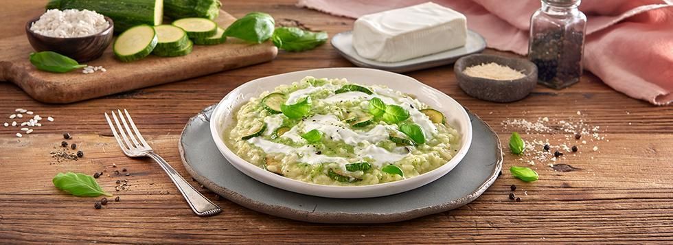 Risotto con zucchine  