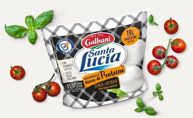 Mozzarella Ricca di Proteine Santa Lucia