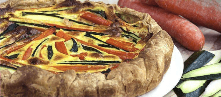 Torta salata di verdure buona da star bene