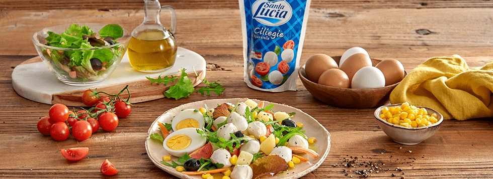 Insalata con uova sode