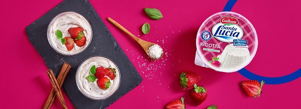 “Dolce non dolce” Finger di fragole al cocco 
