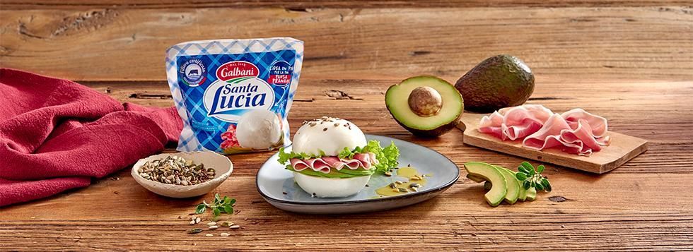 Mozzarella burger
