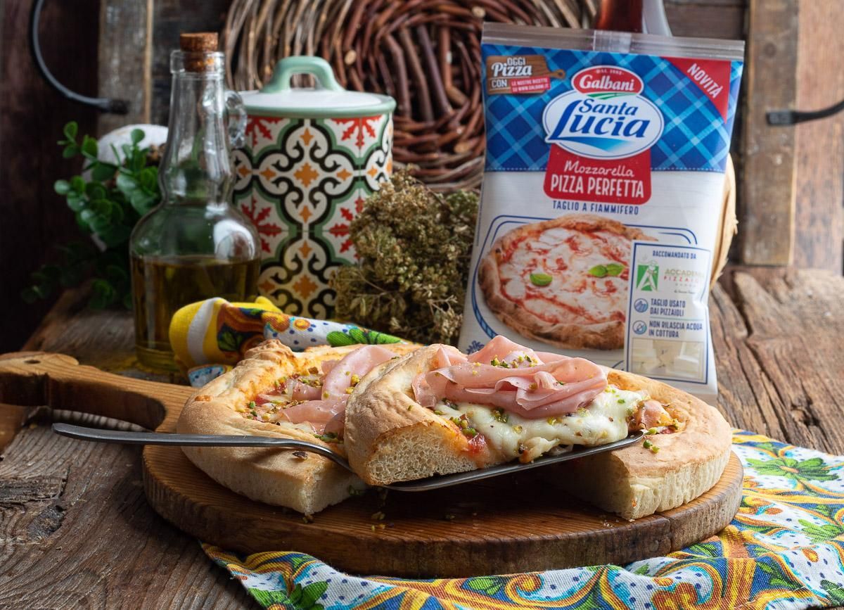 pizza al pistacchio