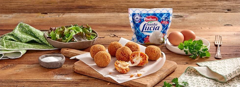 Supplì del giorno dopo con mozzarella