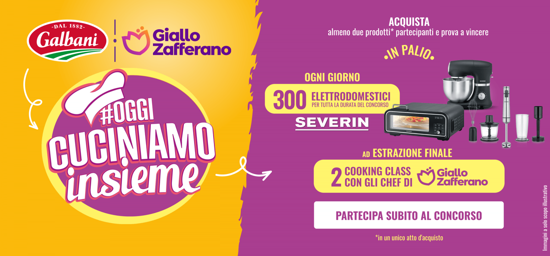 #Oggicuciniamo insieme