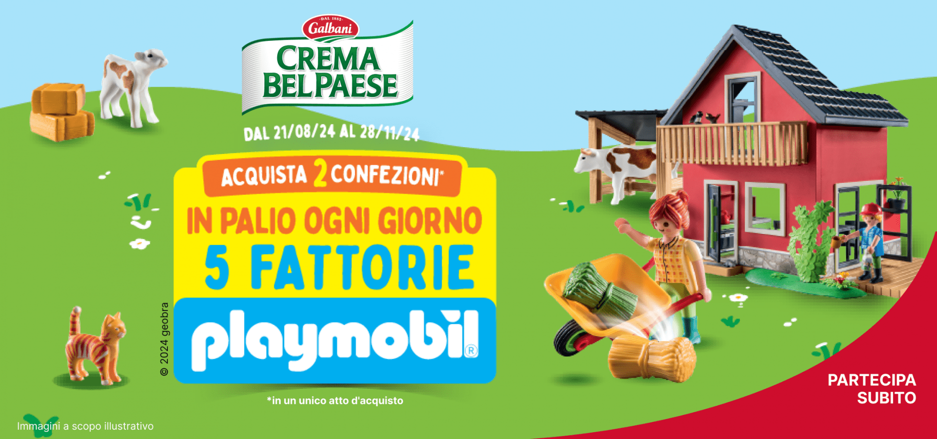 In fattoria con Crema Bel Paese