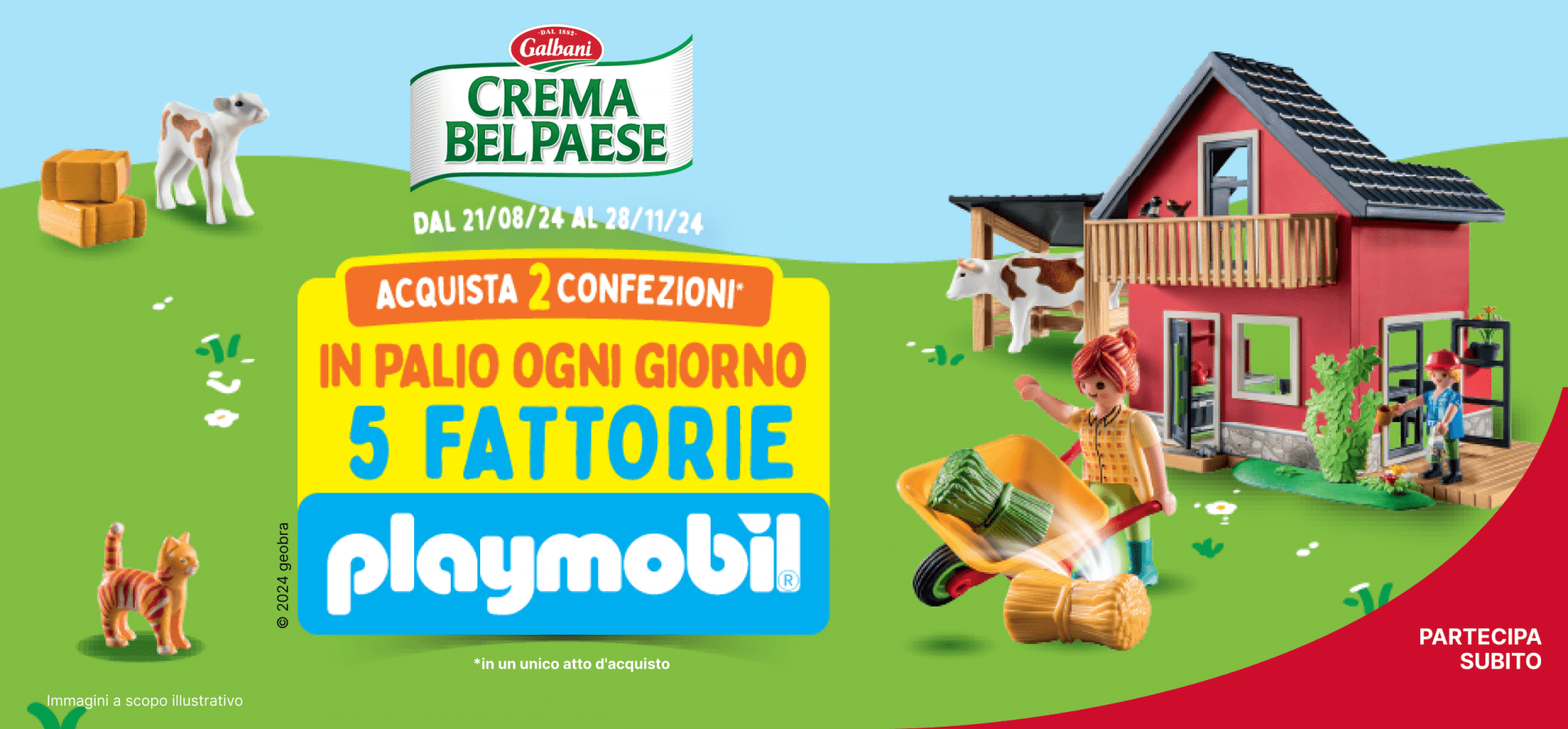 In fattoria con Crema Bel Paese